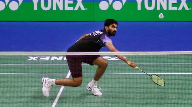 Badminton action placeholder inspired by Tanvi Sharma