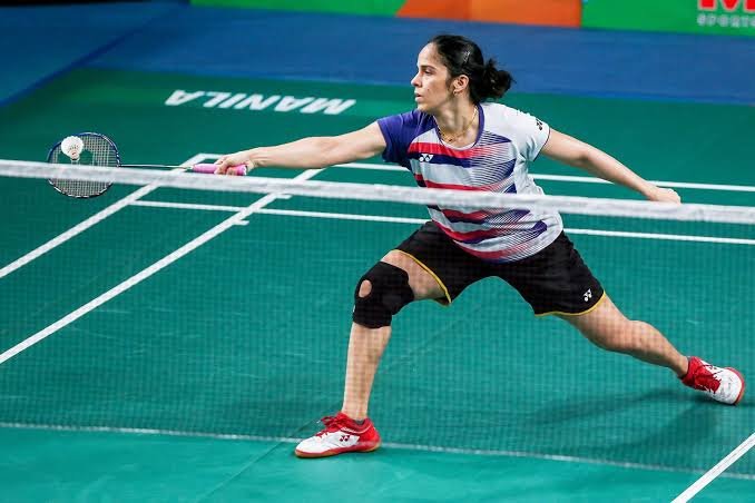 Badminton action placeholder inspired by Unnathi Hooda